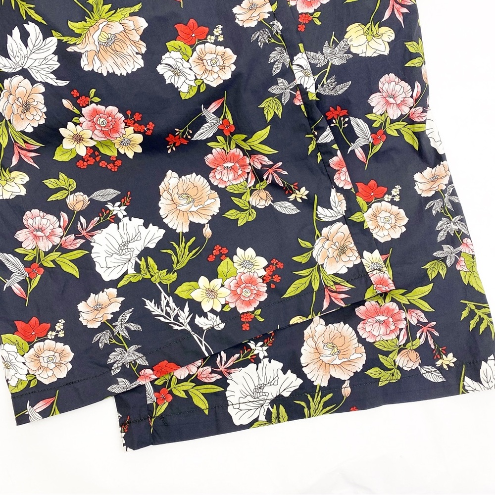 Anthropologie X Current Air Clea Wide Leg Belted Button Front Jumpsuit Floral - Picture 7 of 11